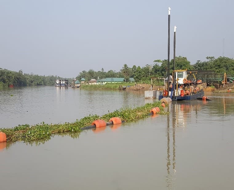 Sectional Replacement of Pipeline by River Crossing